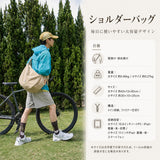 ハーフムーンバッグ ショルダーバッグ 斜め掛け 2サイズ 長さ調節可能 ファスナー付き カジュアルバッグ 男女兼用